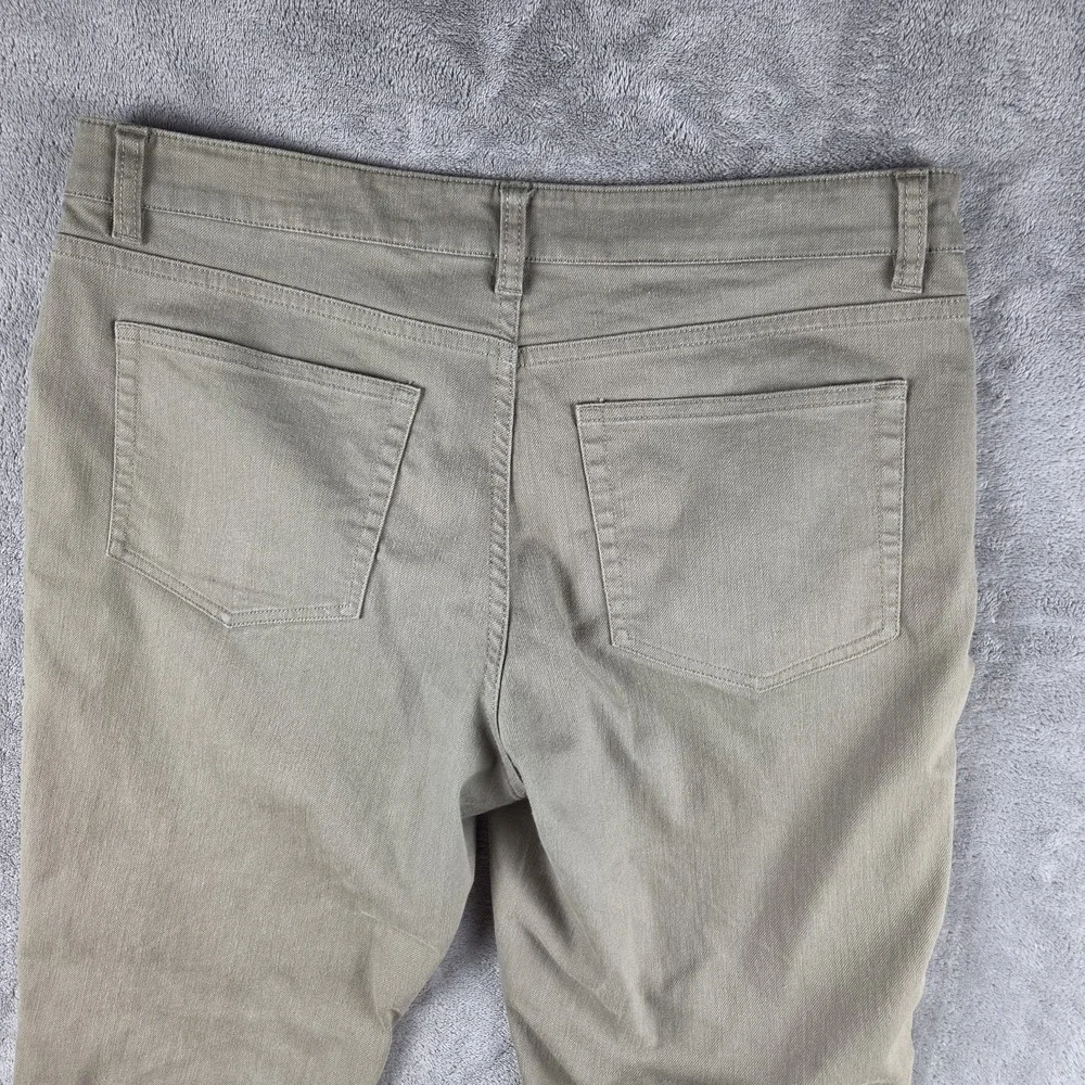 Under 510 Light Green Garment Dyed Stretch Tapered Leg Jeans Mens Size 33x27